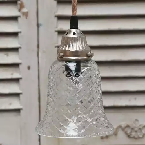 Hengelamper kjøp din Hengelampe her FineNordic Nettbutikk GreenGate Lampe Check Clear med Håndtak
